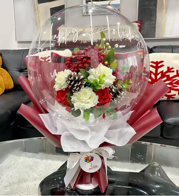 Personalised Love Balloon Bouquet